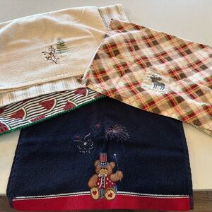 Set of Six Hand/Kitchen Towels